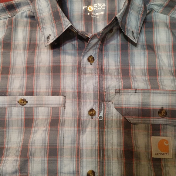 CARHARTT FORCE Button Front SS Mesh Vented - Picture 5 of 7